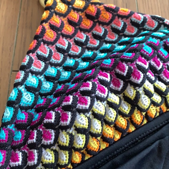 Swim systems rainbow knit bikini top - Picture 5 of 16